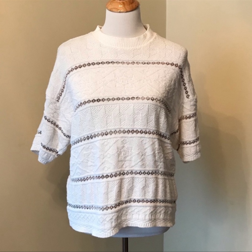 Vintage Bentley cable knit sweater
